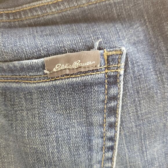 Eddie Bauer Boyfriend Fit Slim Leg Jeans Women's Plus Size 20W Stretch Denim - Picture 8 of 8